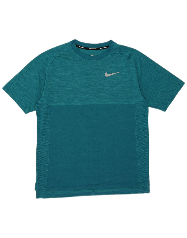 Мужская футболка Nike Dri Fit, средний синий в крапинку
