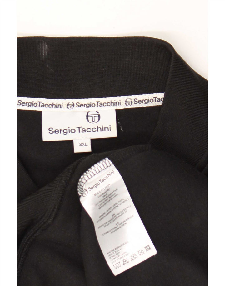 Мужской спортивный костюм без рукавов Sergio Tacchini 3XL, черный полиэстер