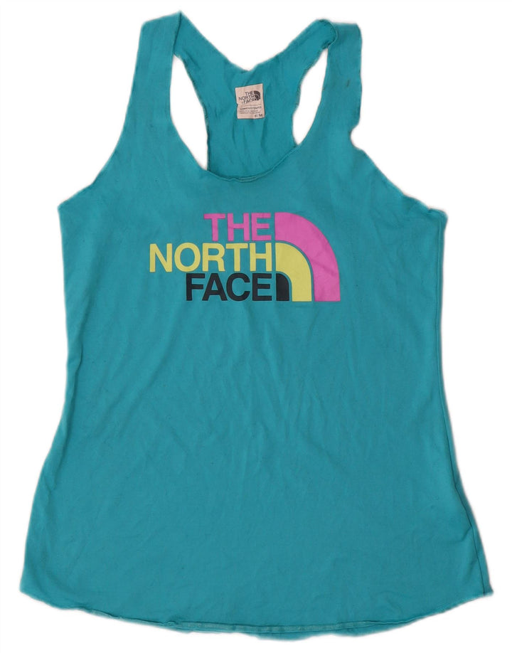 Женский жилет с графическим рисунком The North Face UK 12, средний синий полиэстер