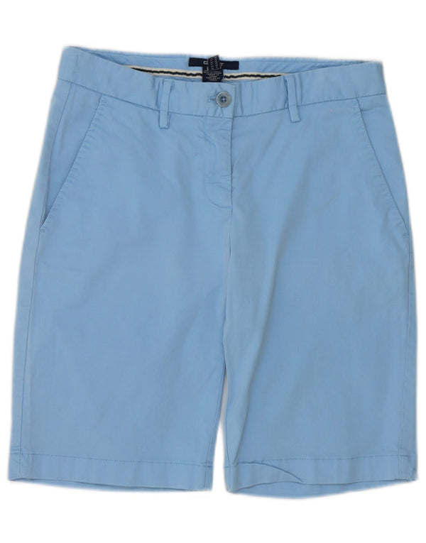 Женские шорты чинос Gant UK 10, маленькие, W32, синие, хлопок