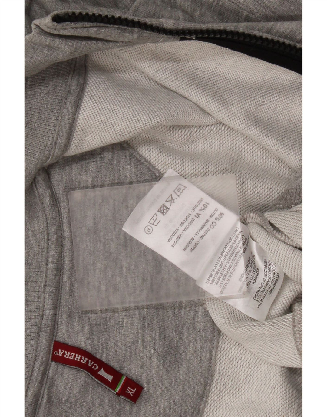 Мужской спортивный костюм Carrera XL, серый хлопок