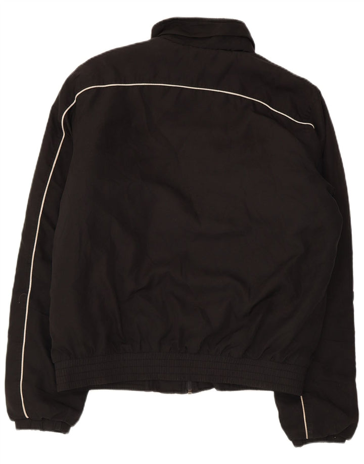 Мужская спортивная куртка ASICS, средний черный полиэстер