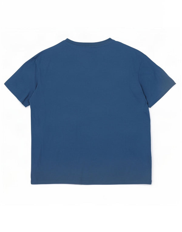 Женская футболка Benetton Top UK 16, большая синяя