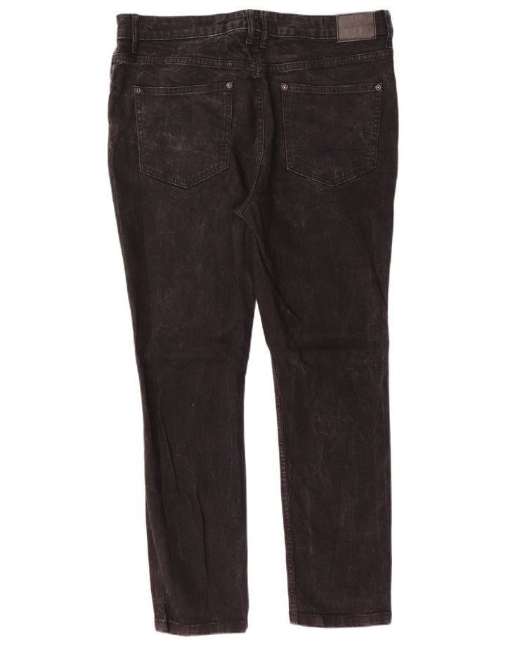 Мужские узкие джинсы JACK WILLS W34 L27, черный хлопок