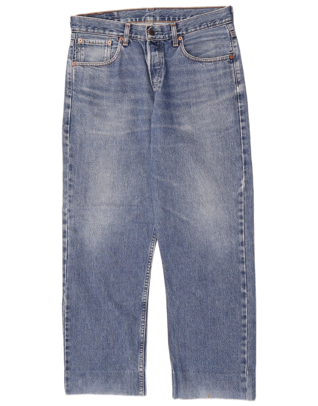 Мужские прямые джинсы Levi's 582 W33 L28 синие, хлопок