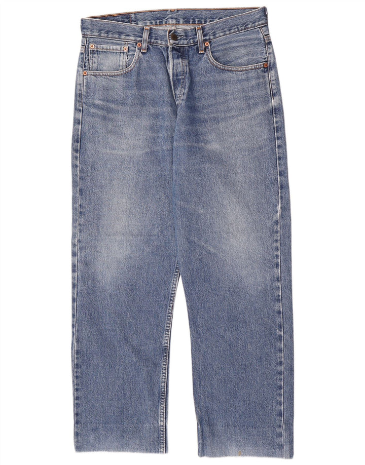 Мужские прямые джинсы Levi's 582 W33 L28 синие, хлопок