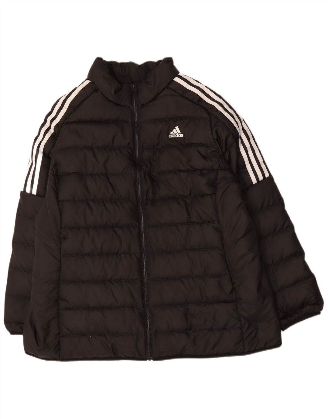 Женская стеганая куртка Adidas UK 24/26 2XL Черный полиэстер