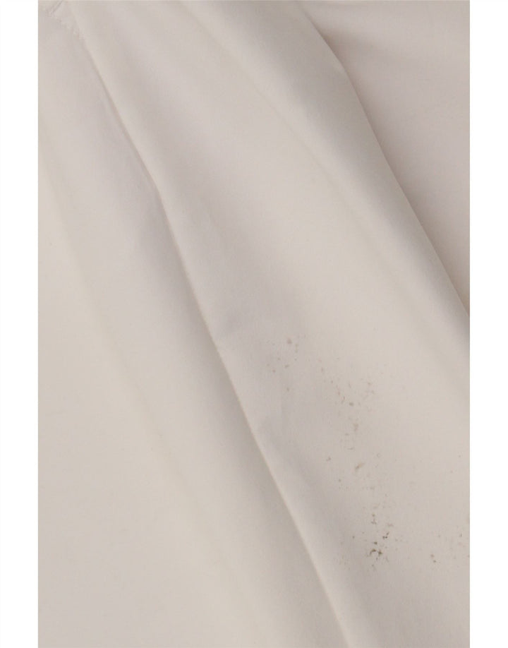 Мужские брюки-чиносы Hugo Boss Slim Fit IT 56 3XL W40 L30 Белый полиэстер