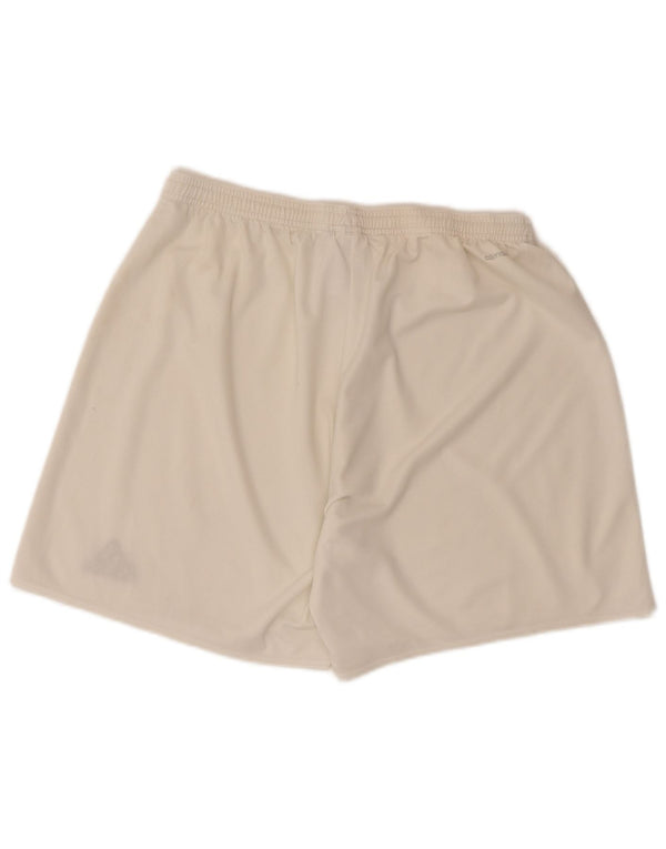 Мужские спортивные шорты Adidas Climalite XL, белый полиэстер