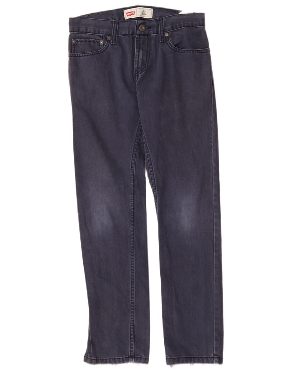 Джинсы Levi's 511 Slim для мальчиков 11-12 лет W26 L26 Темно-синие, хлопок
