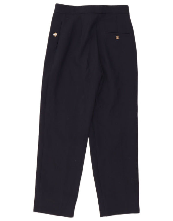 Женские зауженные брюки-чиносы Marks & Spencer UK 6 XS W26 L26 Темно-синие
