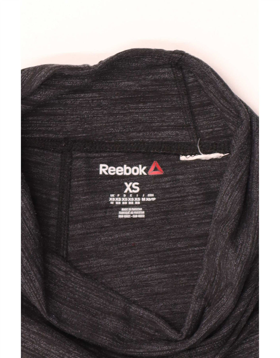 Женские леггинсы Reebok UK 4/6 XS Серые в крапинку