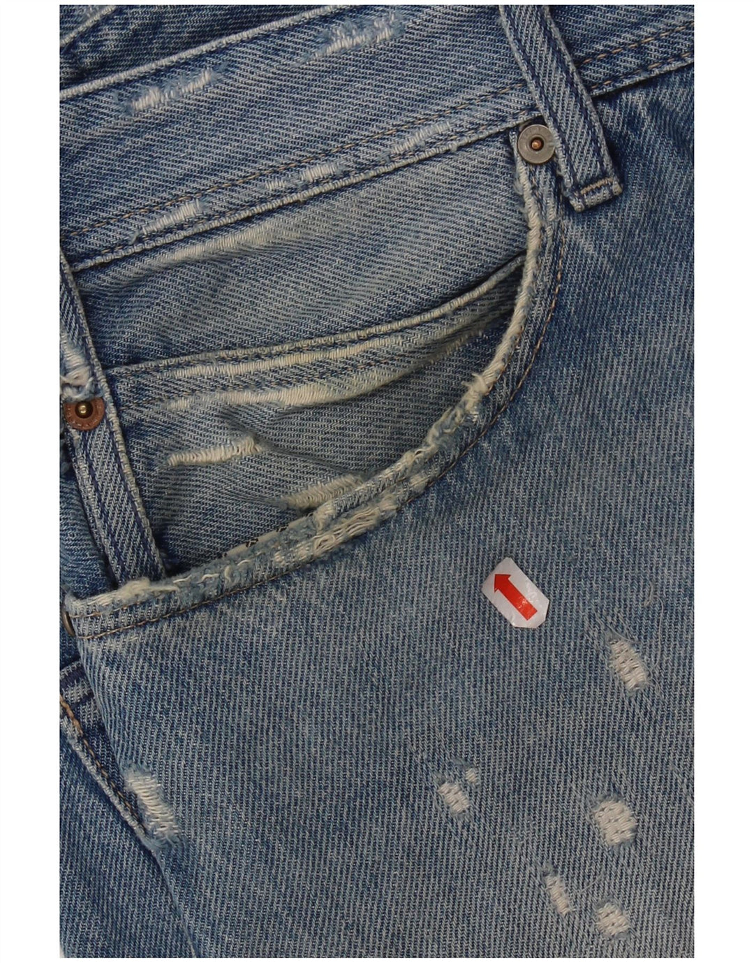 Мужские джинсы REPLAY 901 с потертостями W33 L34, синий хлопок