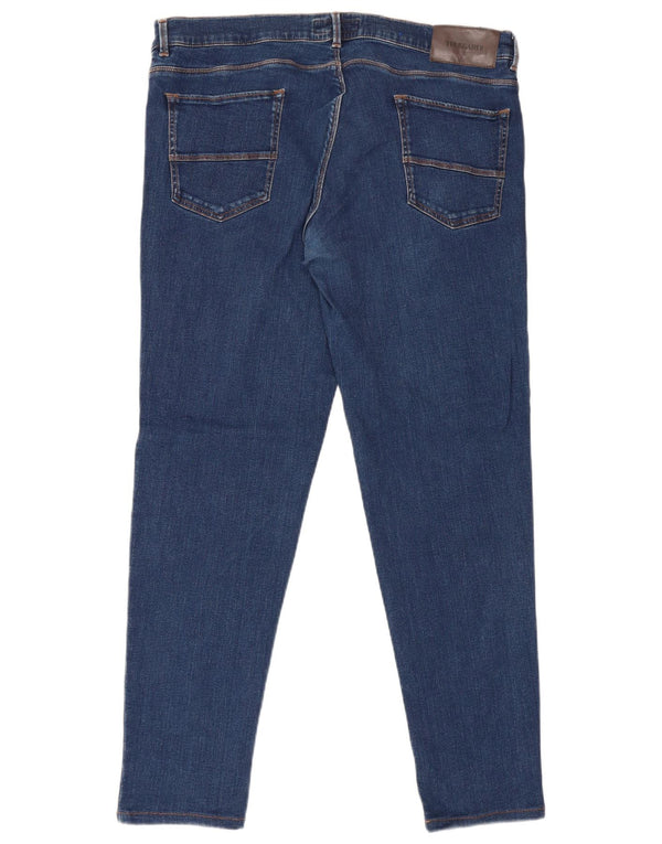 Мужские джинсы скинни Trussardi W42 L32 синие, хлопок