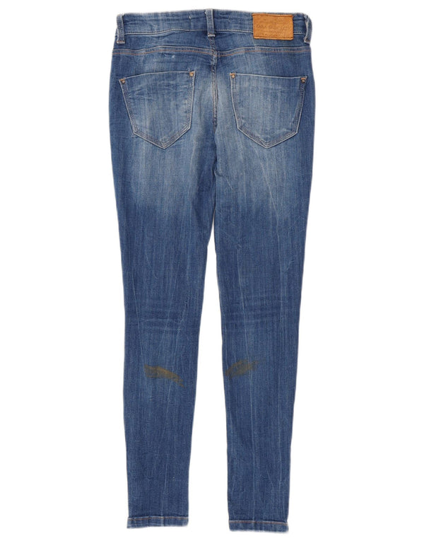 Женские джинсы скинни Zara EU 34 2XS W24 L27, синий хлопок
