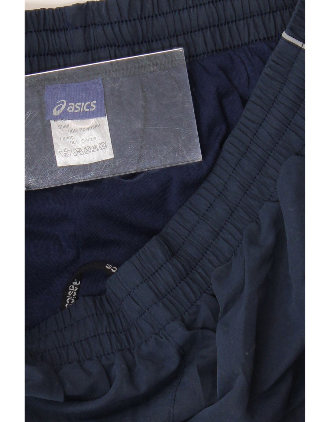 Мужские спортивные брюки ASICS, маленькие темно-синие, полиэстер