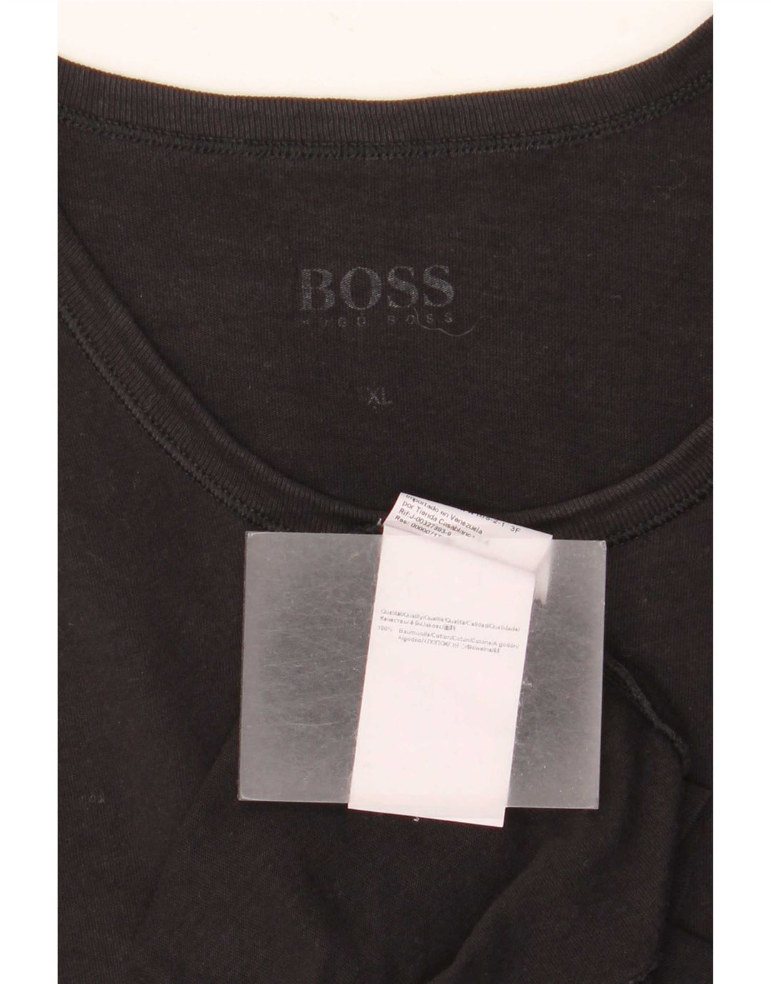 Мужская футболка Hugo Boss Top XL, черный эластан