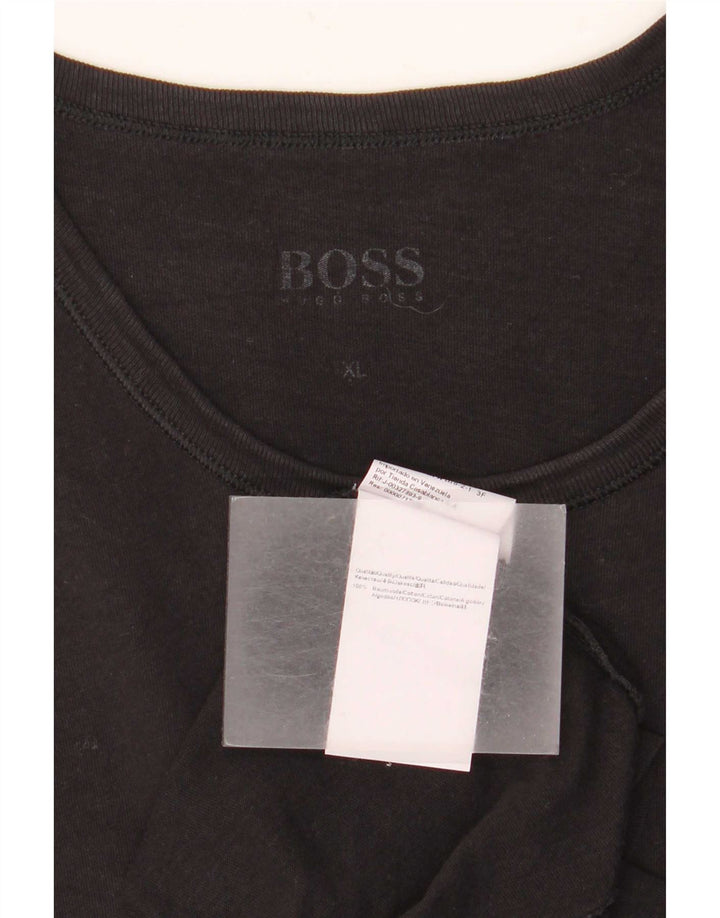 Мужская футболка Hugo Boss Top XL, черный эластан