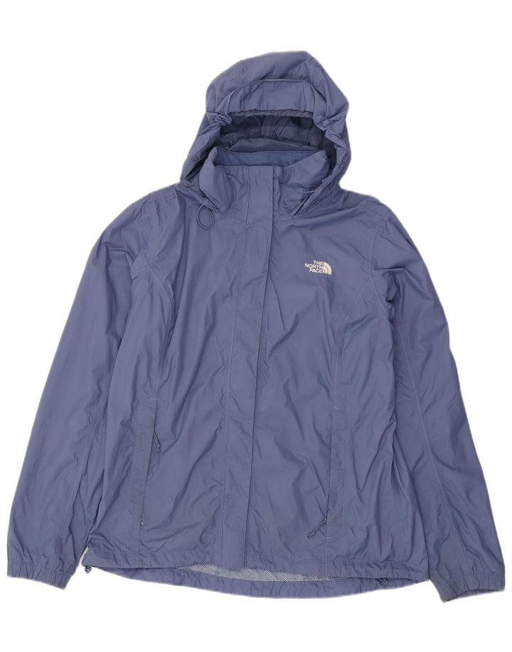 Женская дождевик с капюшоном The North Face UK 16, большой синий нейлон