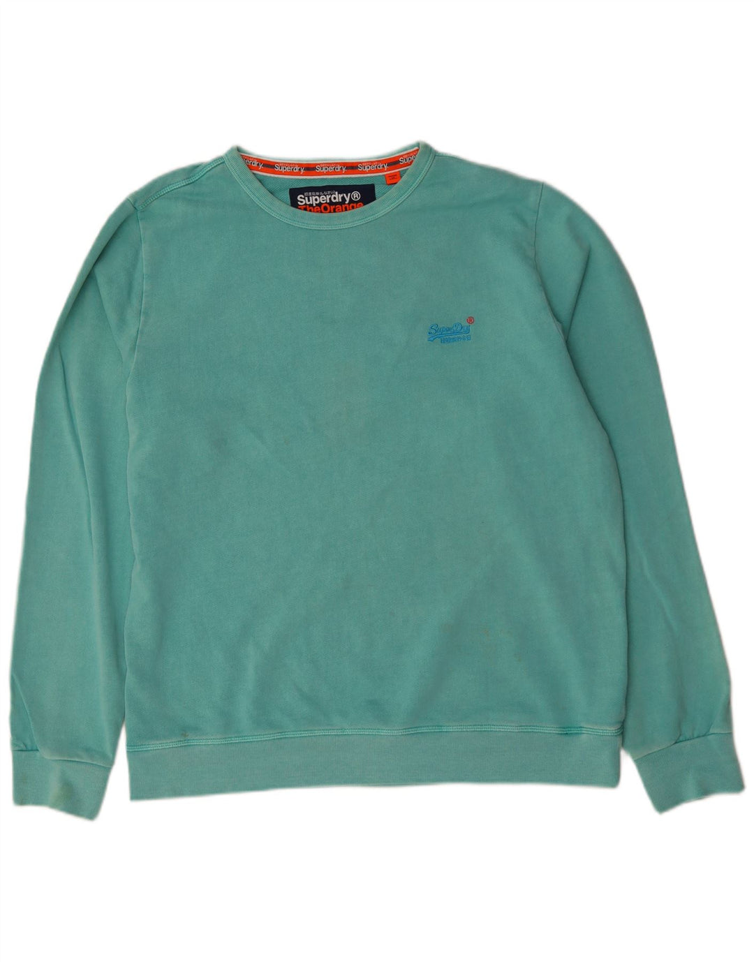 Мужской свитер Superdry 3XL, зеленый хлопок