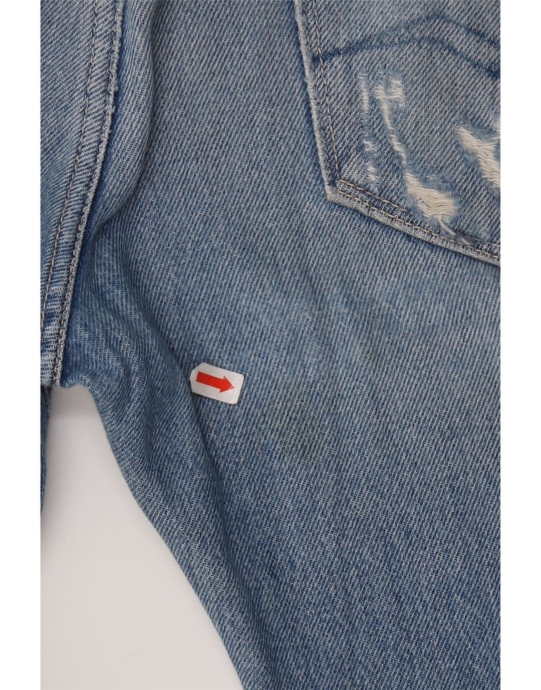 Мужские джинсы REPLAY 901 с потертостями W33 L34, синий хлопок