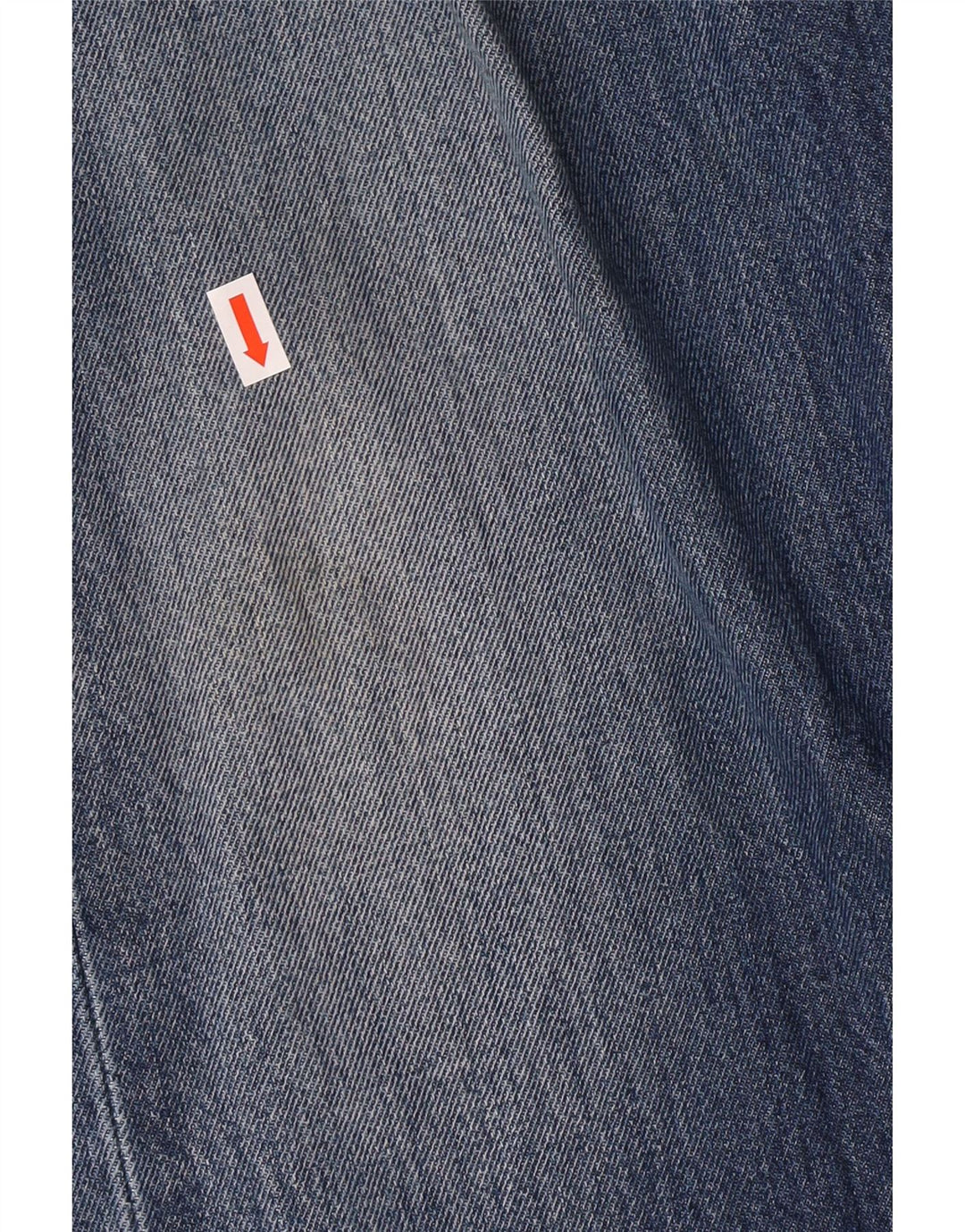 Мужские прямые джинсы LEVI'S 501 W38 L34 синие, хлопок