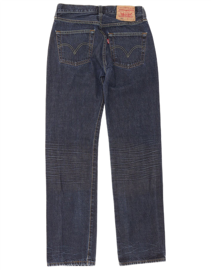 Мужские прямые джинсы Levi's 501 W30 L32 темно-синие
