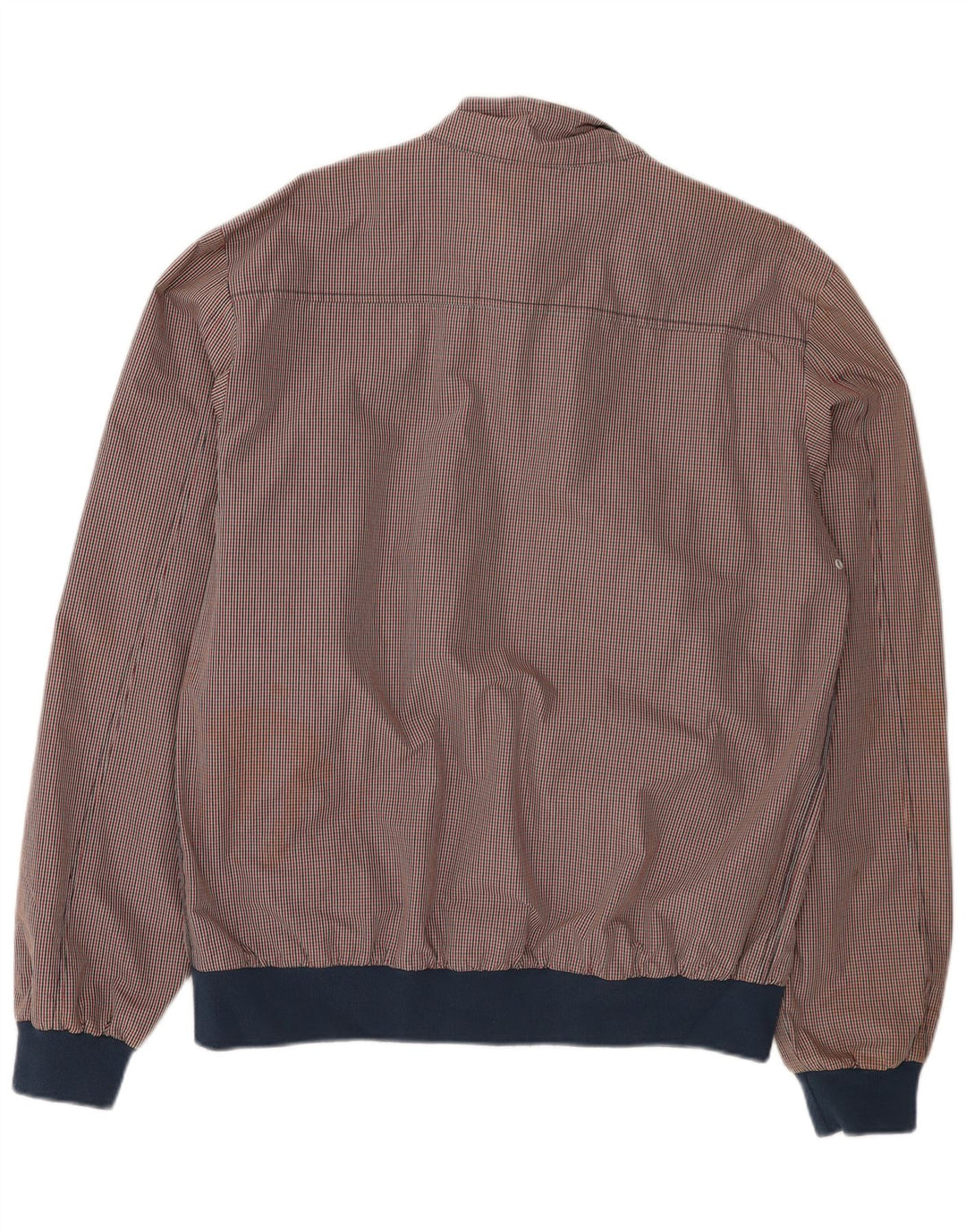 Мужской бомбер Quiksilver UK 42 XL, красный хлопок в мелкую клетку