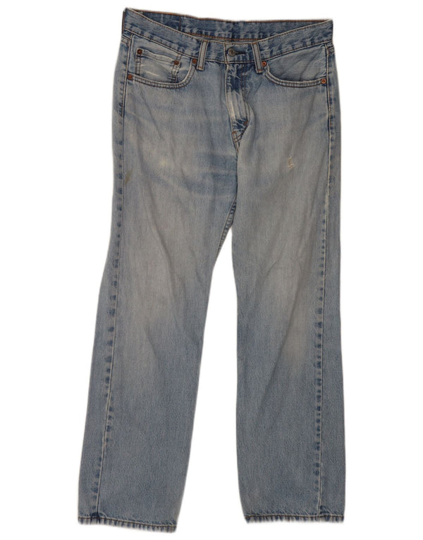 Мужские прямые джинсы Levi's 505 W32 L29, синий хлопок