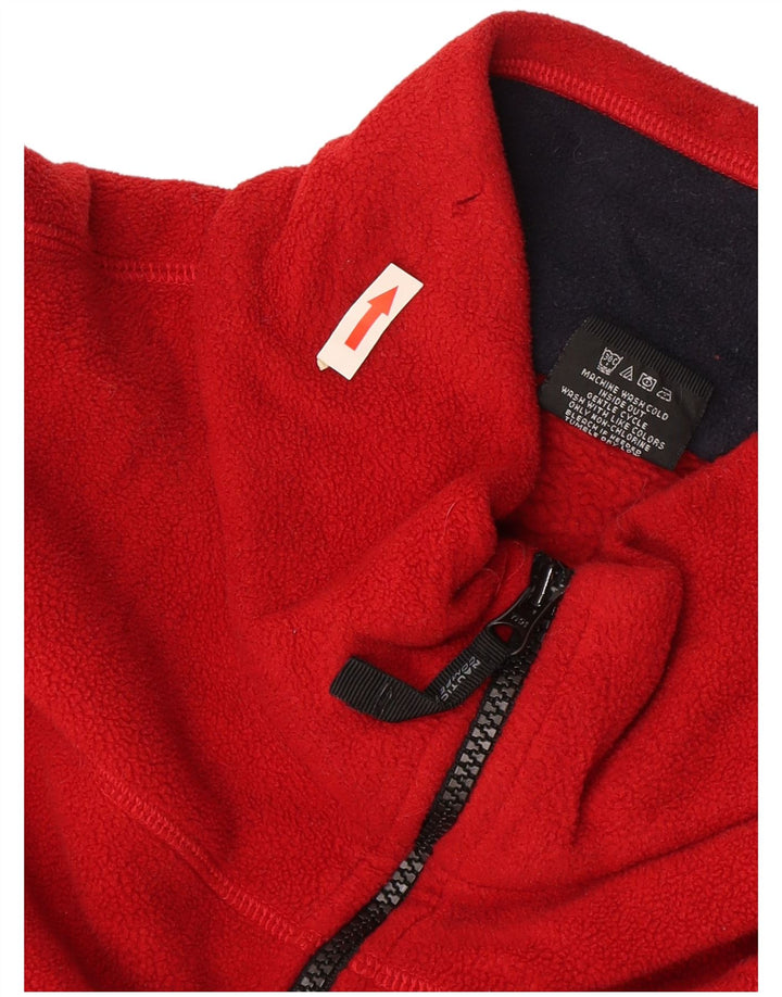 Мужской флисовый джемпер Nautica с воротником на молнии XL, красный полиэстер