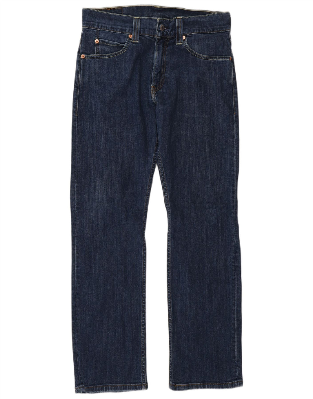 Женские прямые джинсы Levi's 506 W30 L30 синие, хлопок