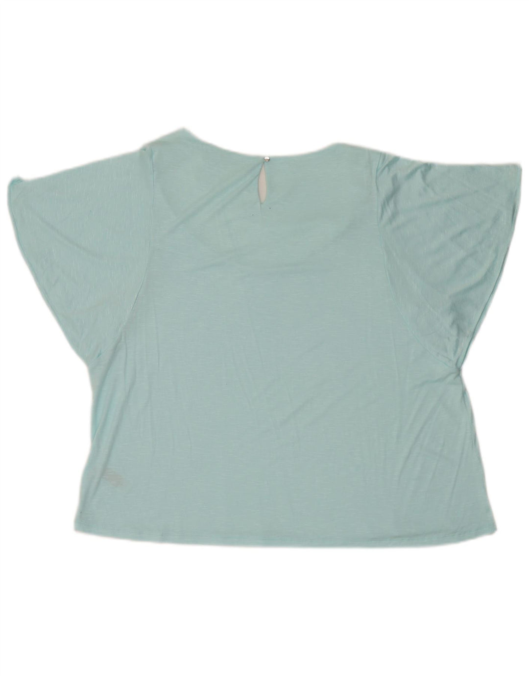 Женская блузка Marks & Spencer Top UK 20 2XL Синяя вискоза с крапинками