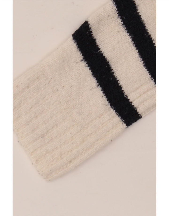 Женский джемпер с круглым вырезом Marks & Spencer UK 14, средний, белый