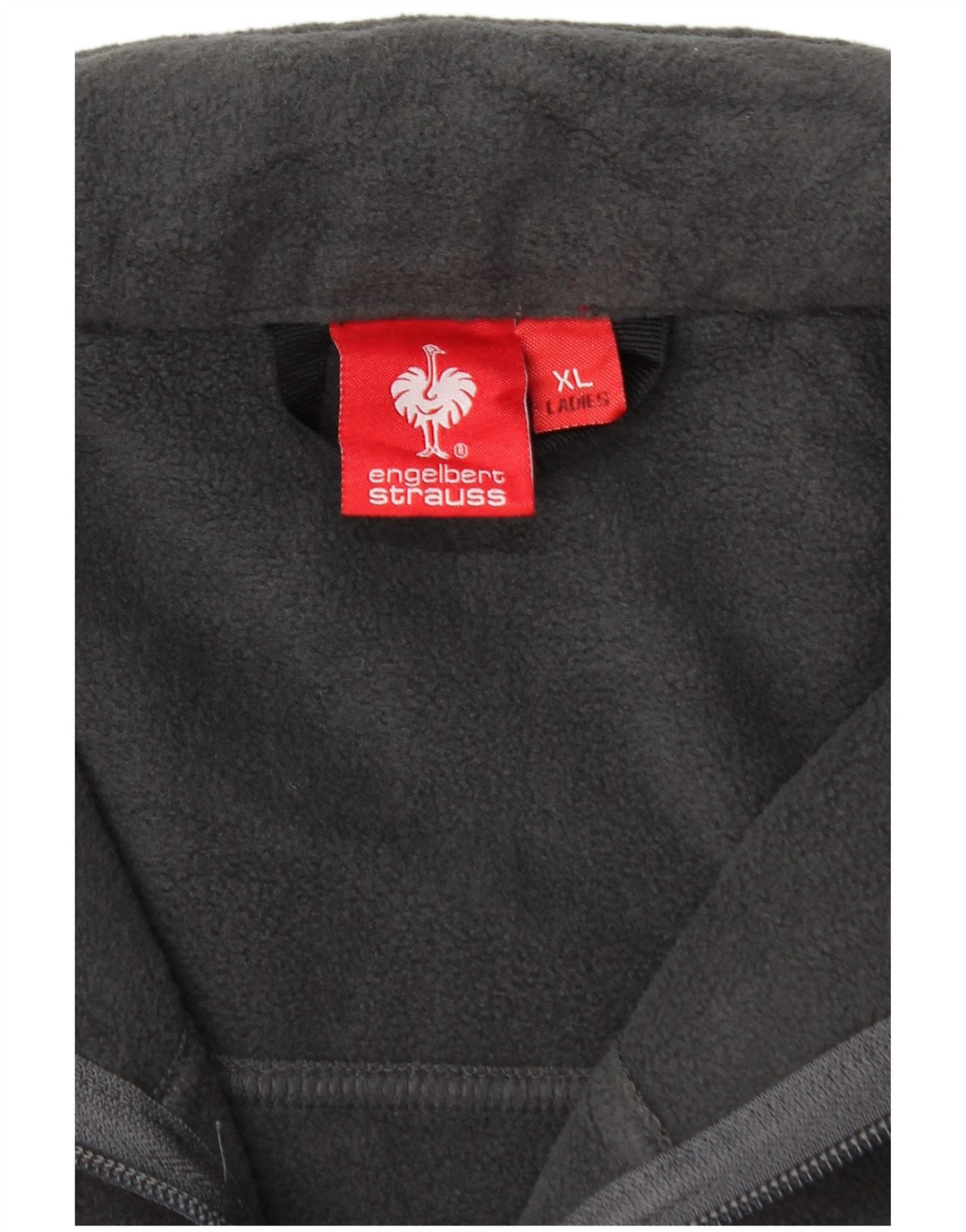ENGELBERT STRAUSS Женская флисовая куртка UK 18 XL Серый полиэстер