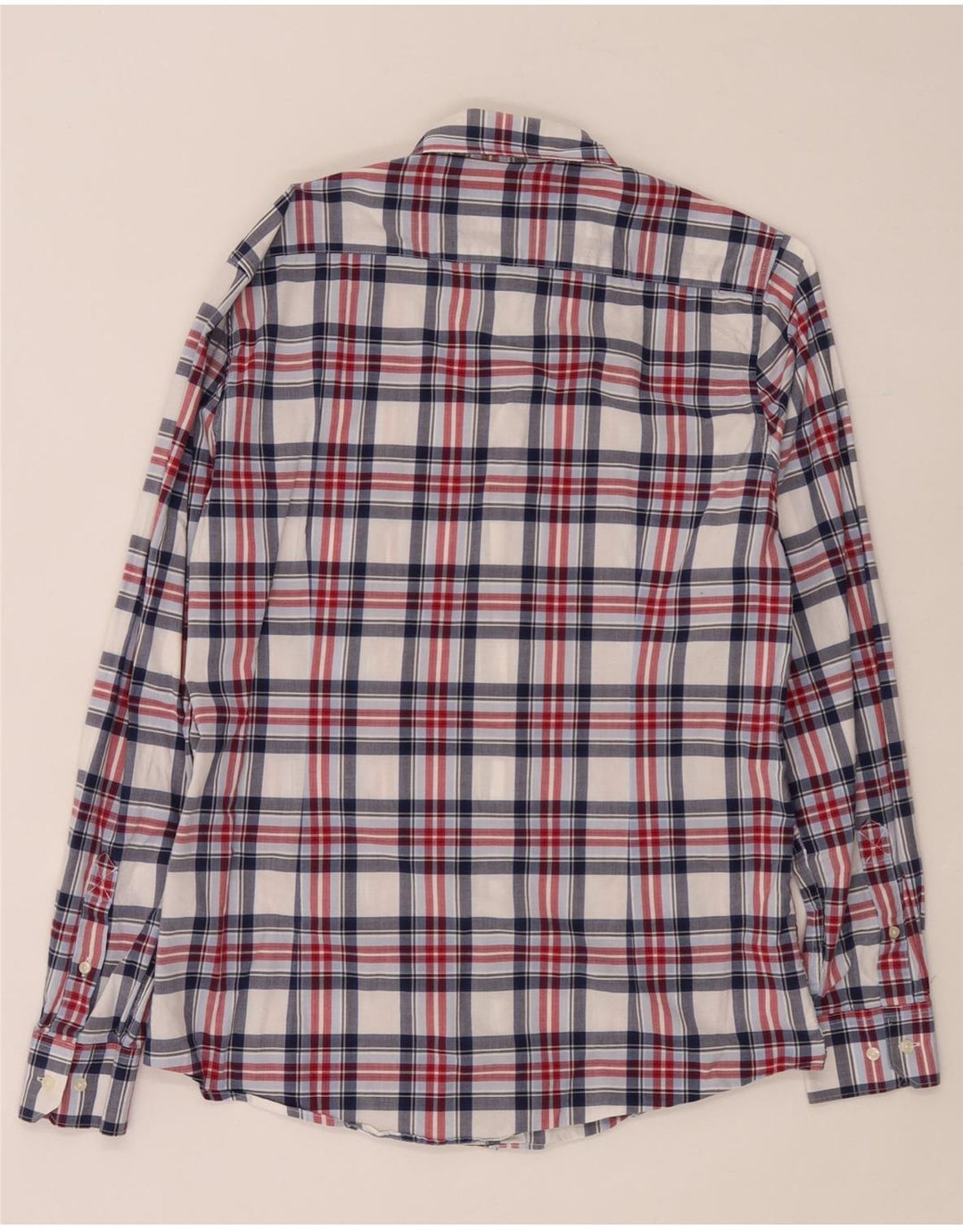 Мужская рубашка в клетку Barbour среднего размера, хлопок, разноцветная клетка