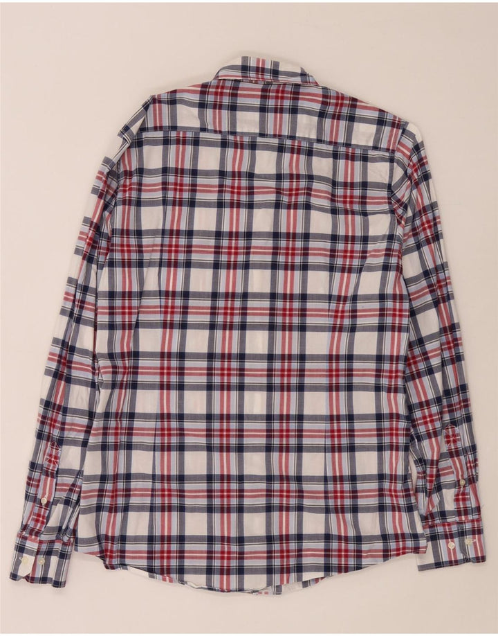 Мужская рубашка в клетку Barbour среднего размера, хлопок, разноцветная клетка