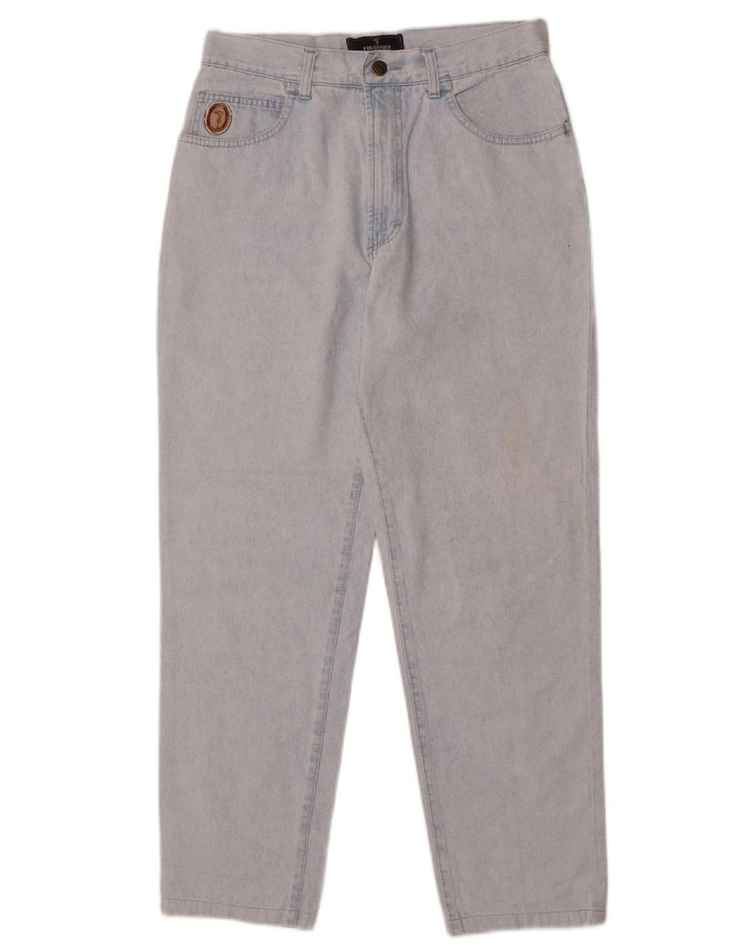 TRUSSARDI Womens Tapered Jeans  W30 L29 Blue Cotton