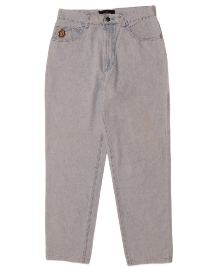 TRUSSARDI Womens Tapered Jeans  W30 L29 Blue Cotton