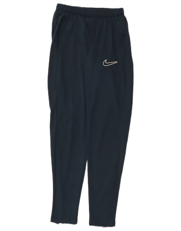 Мужские спортивные брюки Nike XS темно-синие из полиэстера