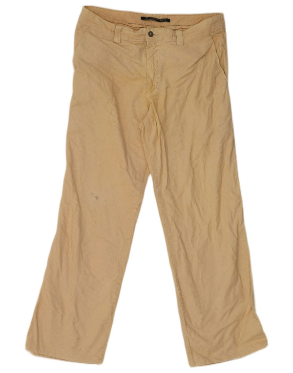 Мужские вельветовые брюки стандартного кроя Dockers W34 L29 бежевые