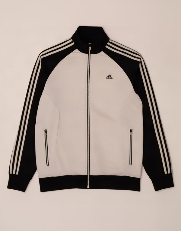 Мужская спортивная куртка Adidas, большая серая полиэстер