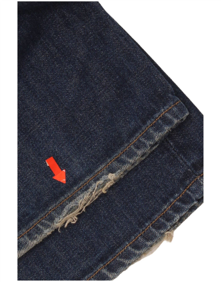 Женские расклешенные джинсы Levi's 516 W32 L32, синий хлопок
