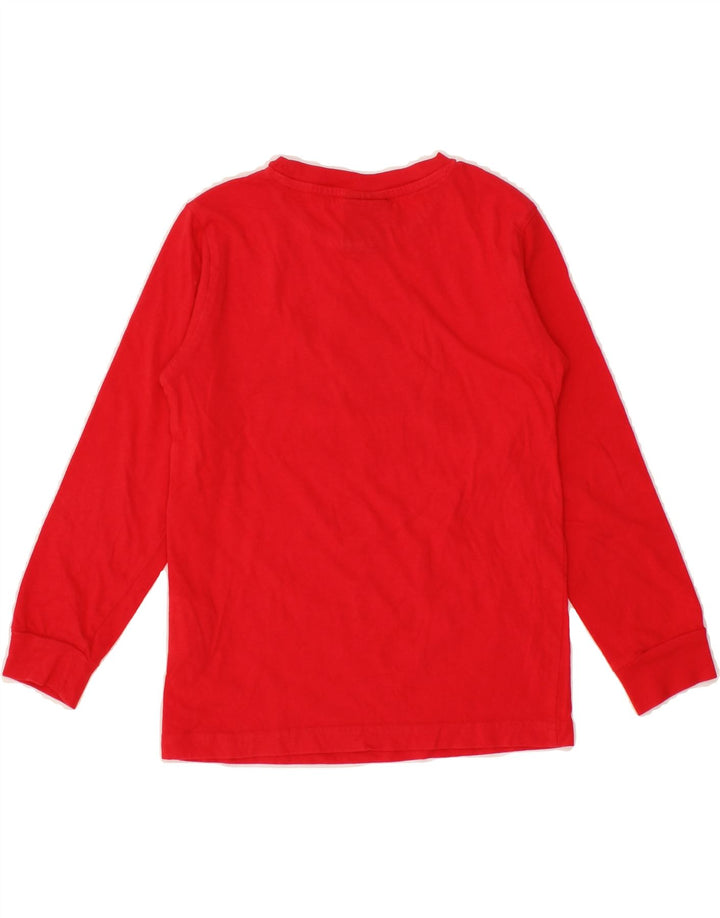 CHAMPION Boys Graphic Top Long Sleeve 7-8 Years Small Red Cotton Vintage Champion and Second-Hand Champion from Messina Hembry 