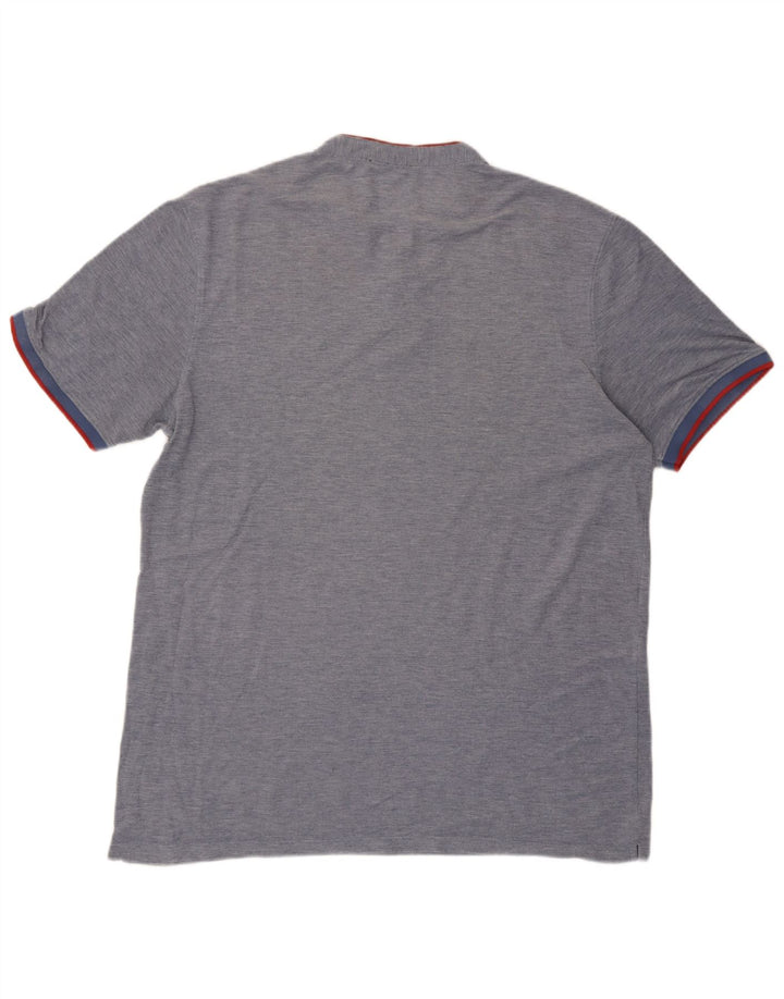 Мужская футболка Jack & Jones Top 2XL Темно-синяя в крапинку