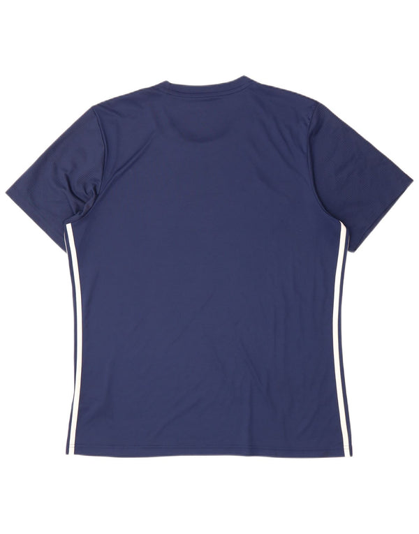 Мужская футболка ADIDAS Aeroready Slim Fit Top XL Темно-синий полиэстер