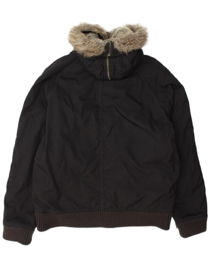 Мужская утепленная куртка-бомбер Woolrich UK 42 XL, черная