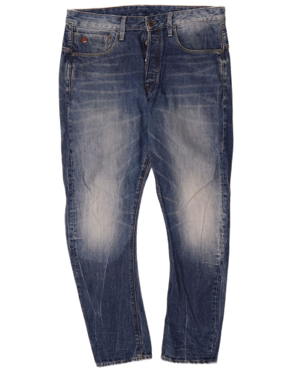 Мужские узкие джинсы G-Star Banana W34 L30, синие, хлопок