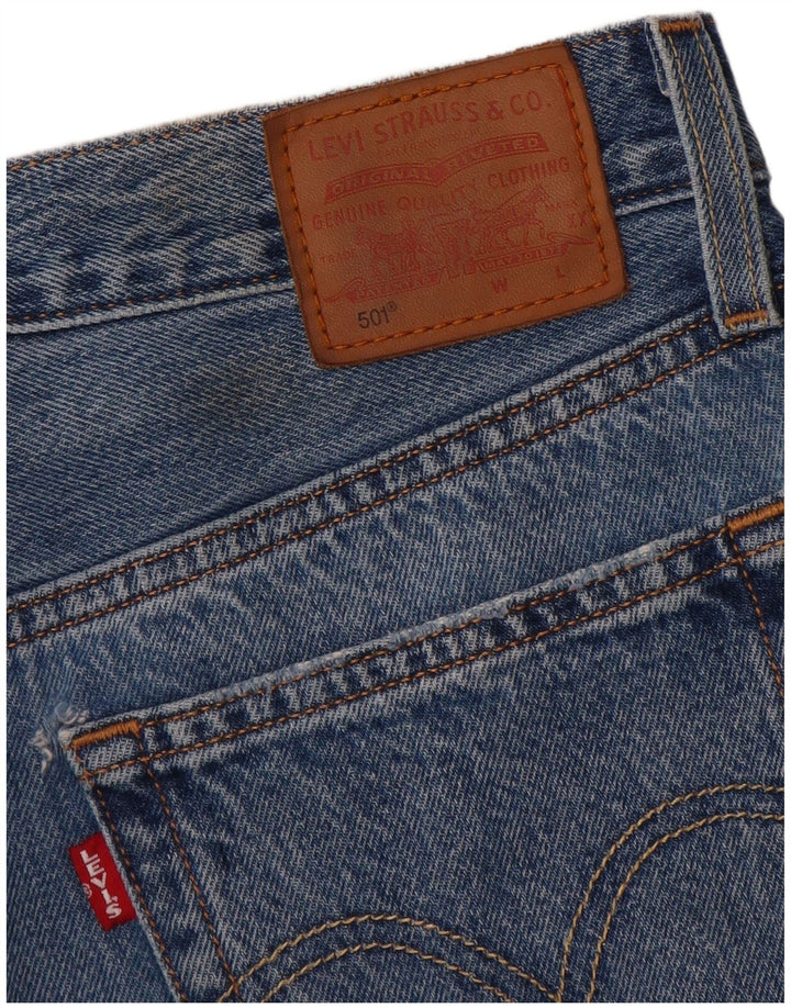 Женские прямые джинсы Levi's 501 W30 L30 синие