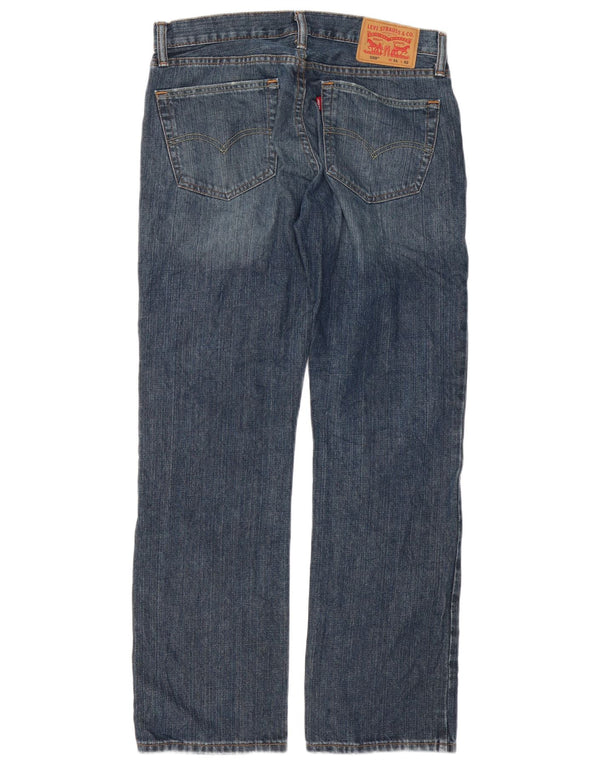 Мужские прямые джинсы свободного кроя Levi's 559 W31 L32, синий хлопок