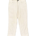 MARINA YACHTING Womens Straight Chino Trousers W26 L24  Off White Cotton | Vintage Marina Yachting | Thrift | Second-Hand Marina Yachting | Used Clothing | Messina Hembry 